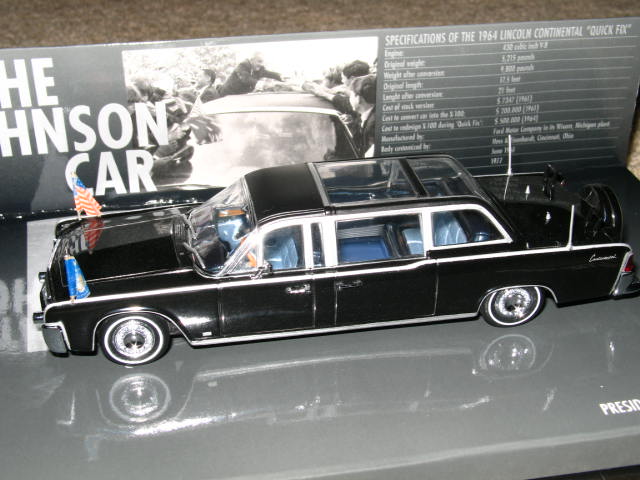 L002 1964 LINCOLN CONTINENTAL PRESIDENT JOHNSON'S PARADE VEHICLE QUICK FIX